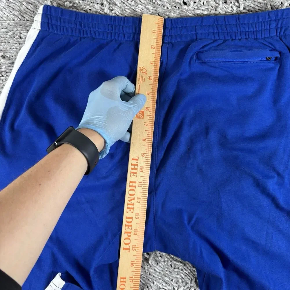 Polo Ralph Lauren Performance Joggers Mens Large Blue Zip Pockets Activewear Gym